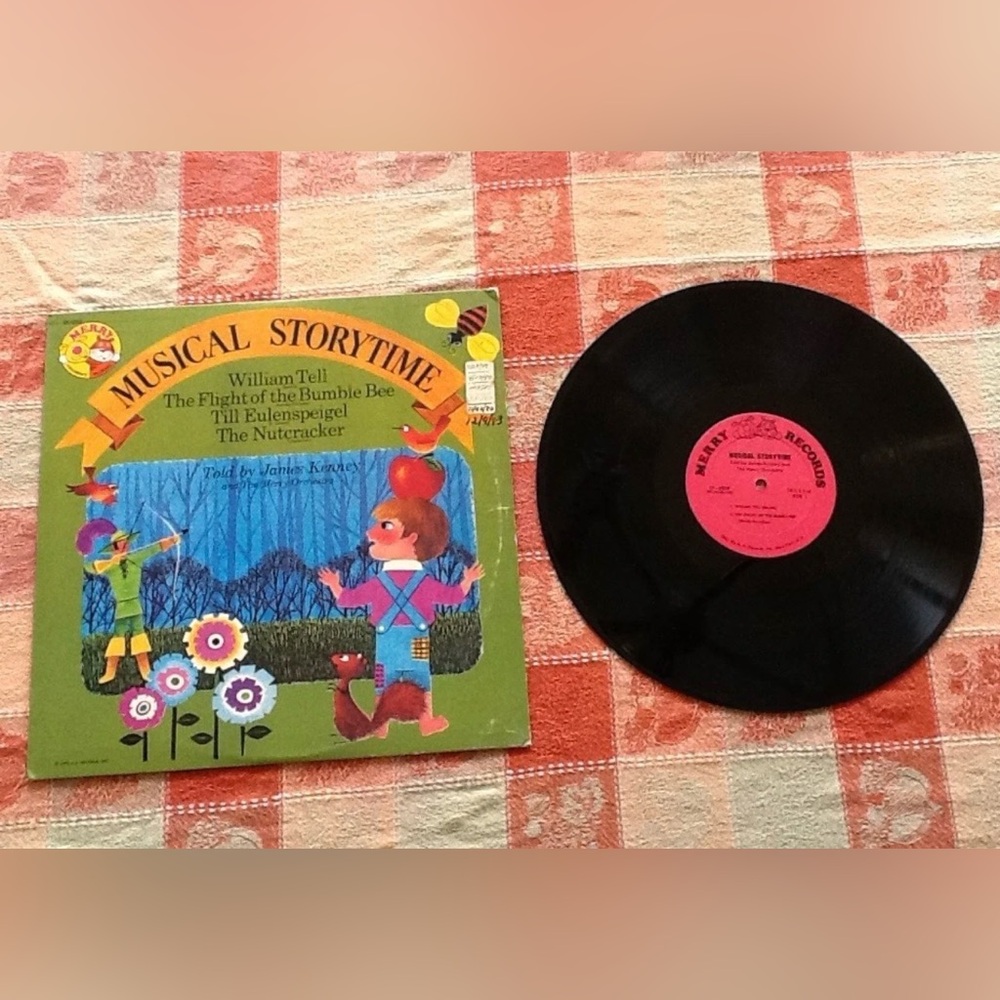 Musical Storytime LP James Kenny William Tell, Flight/Bumblebee, Nutcraker+ 1972